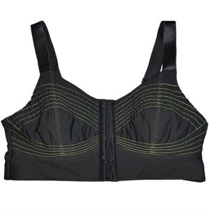 Fabletics Ines Low Impact Front Close Midi Sports Bra SZ S